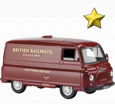 Модель 1:43 Morris J2 Van «British Railways» - dark red